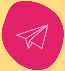 Paper plane icon representing approval