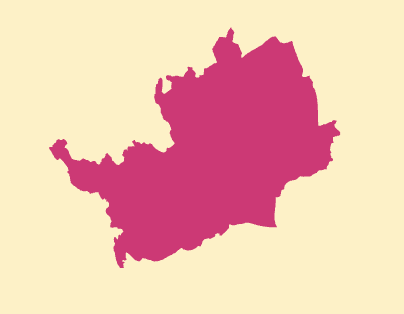 Outline map of Hertfordshire