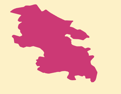 Outline map of Buckinghamshire