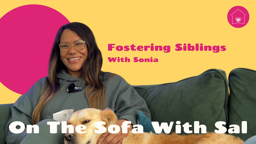On The Sofa With Sal episode: Fostering Siblings, with Sonia